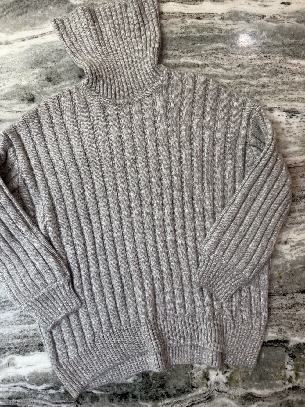 Falls Creek Women's Ribbed Cowl Neck Sweater - Grey
Large - Picture 3 of 7